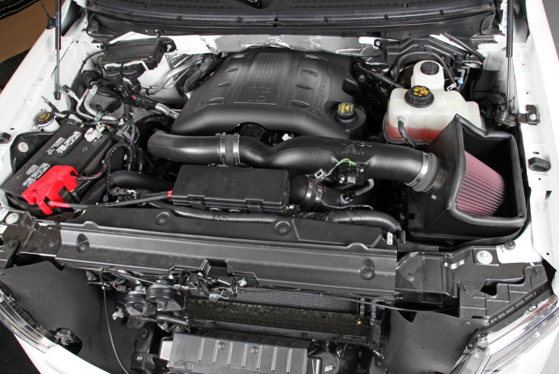 K&N Engineering 57-2583 K&N 11-14 Ford F-150 3.5L V6 Performance Intake Kit
