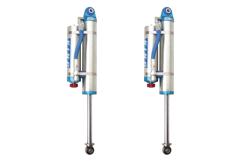 King Shocks 25001-154A 07-18 Chevrolet Silverado 1500 Rear 2.5 Dia Piggy Hose Res Shock w/Adjuster (Pair)