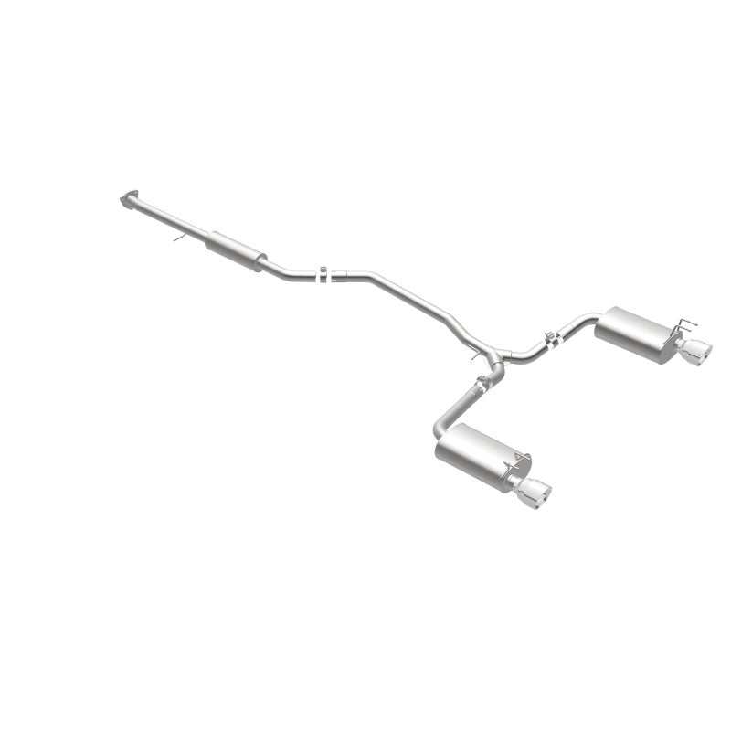 Magnaflow 19181 MagnaFlow Sys C/B 2015 Honda Accord 3.5L V6 2.5in SS Dual Split Rear Polished 4.5 Tip