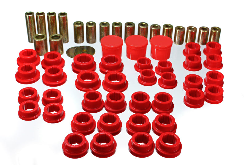 Energy Suspension 7.3122R 02-09 350Z / 03-07 Infiniti G35 Coupe Red Rear Control Arm Bushing Set