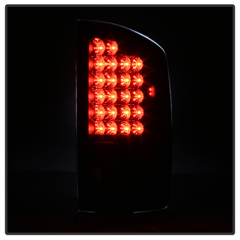SPYDER 5002556 Spyder Dodge RAM 02-06 1500/RAM 2500/3500 03-06 LED Tail Light Black ALT-YD-DRAM02-LED-BK