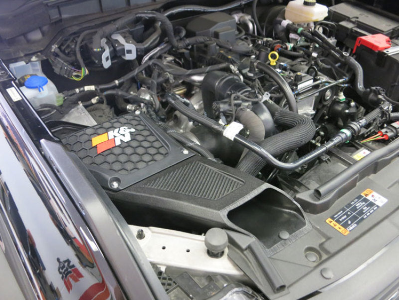 K&N Engineering 63-2620 K&N 2021+ Ford Bronco VL4-2.3L F/I AirCharger Performance Intake