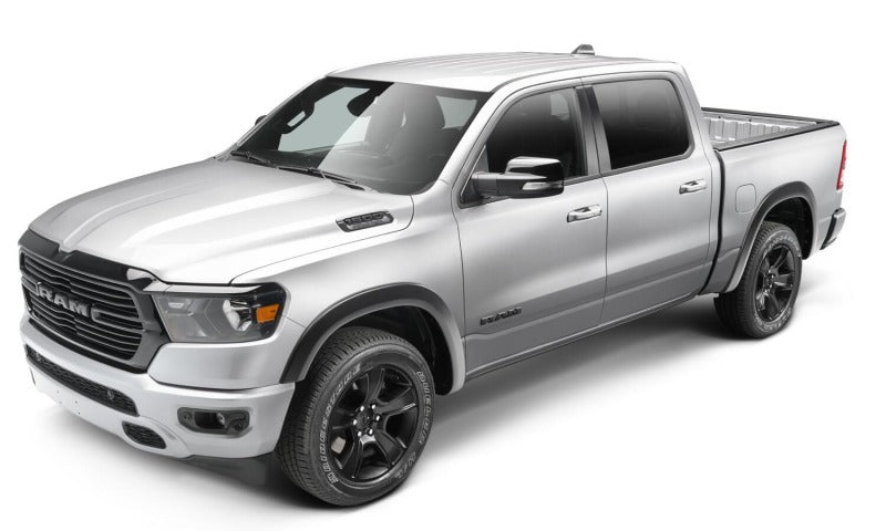 Bushwacker 50928-02 19-22 RAM 1500 (Excl. Rebel/TRX) 76.3 & 67.4in Bed OE Style Flares 4pc Set - Blk / Smooth