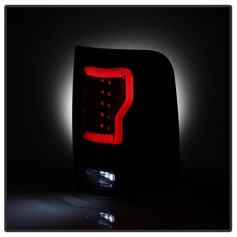 SPYDER 5084187 Spyder Ford F150 04-08 Styleside Tail Light V2 - LED - Black Smoke ALT-YD-FF15004V2-LBLED-BSM