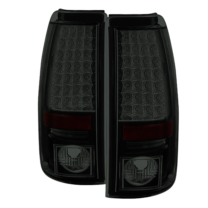 SPYDER 5078025 Spyder Chevy Silverado 1500 03-06 (Not Fit Stepside)LED Tail Lights Blk Smke ALT-YD-CS03-LED-BSM