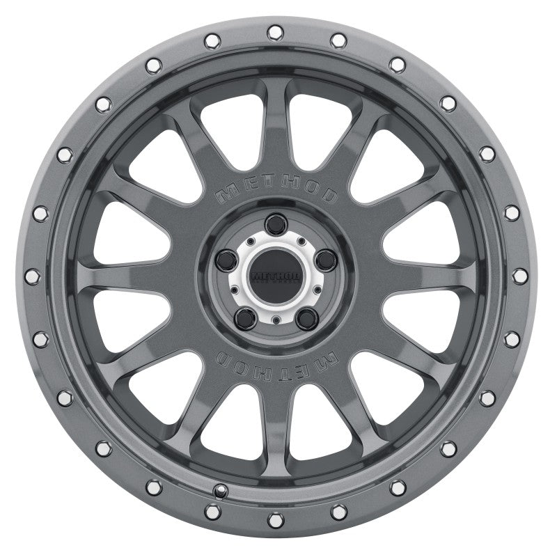 Method Wheels MR60521055824N Method MR605 NV 20x10 -24mm Offset 5x5.5 108mm CB Gloss Titanium Wheel