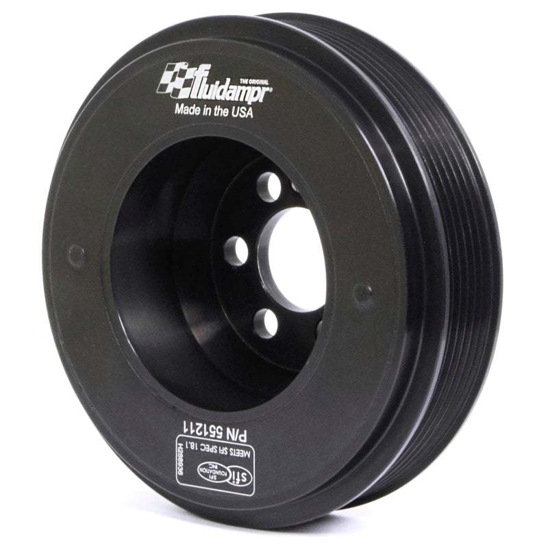 Fluidampr 551211 VW 06-08 2L FSI Motor (6 bolt hole mounting) Steel Internally Balanced Damper