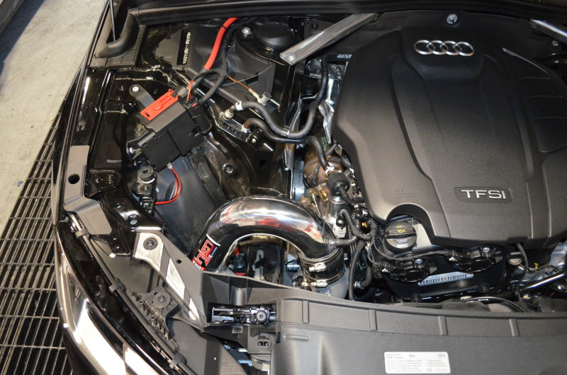 Injen SP3087WR 17-19 Audi A4 2.0T Wrinkle Red Short RAM Air Intake