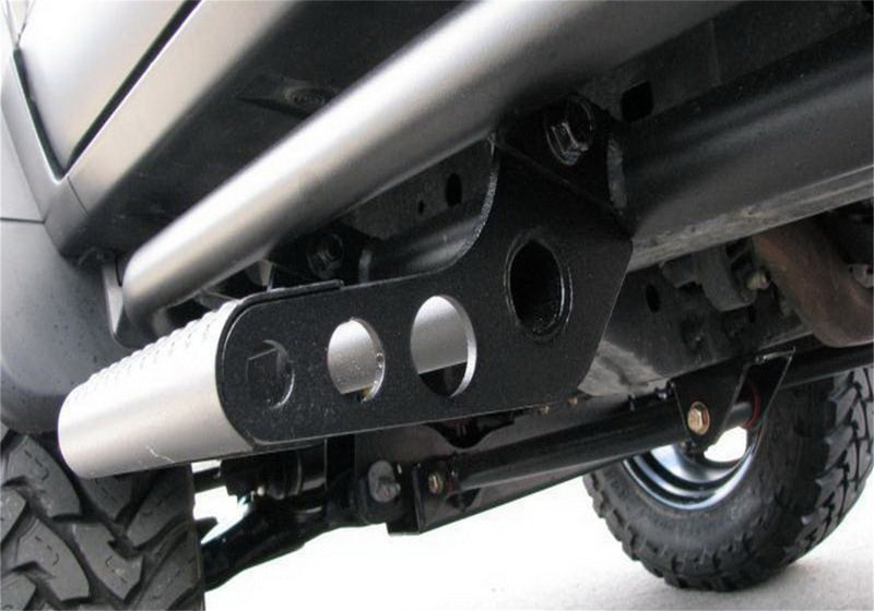 N-Fab G154RKRCCS4 RKR Step System 15-17 GMC - Chevy Canyon/Colorado Crew Cab - Tex. Black - 1.75in