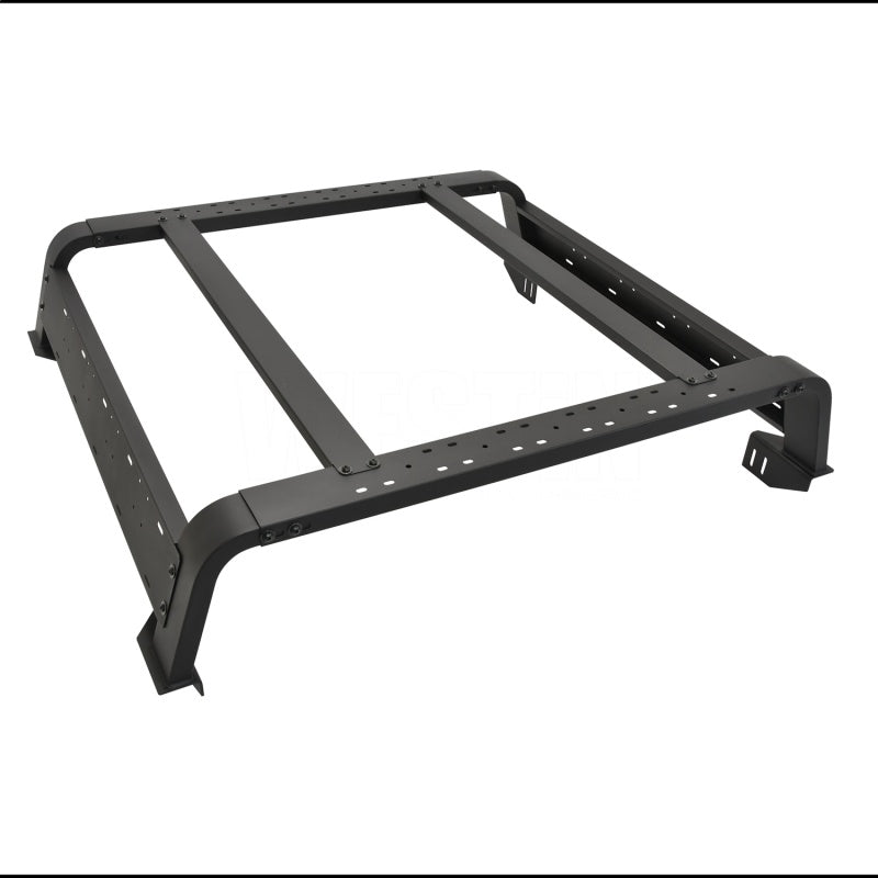 Westin 51-10015 05-21 Toyota Tacoma 5ft Bed Overland Cargo Rack - Textured Black