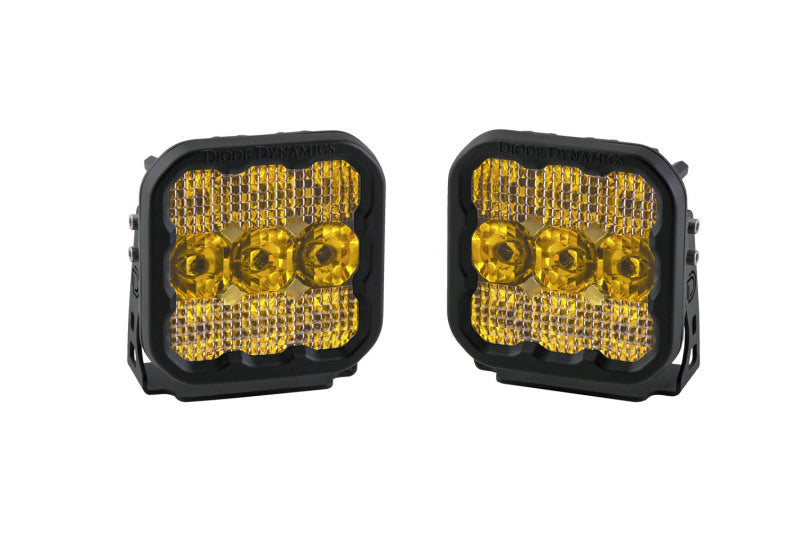 Diode Dynamics DD6772P SS5 LED Pod Sport - Yellow Combo (Pair)