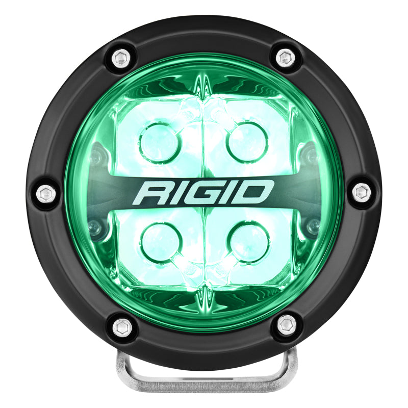 Rigid Industries 36402 360-Series 4in LED Off-Road Spot Beam - RGBW (Pair)