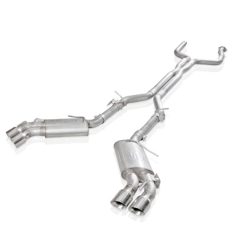 Stainless Works CA16AVCB 2016-18 Camaro SS Exhaust 3in X-Pipe AFM Valves NPP Replacement Valves 4in Quad Tips
