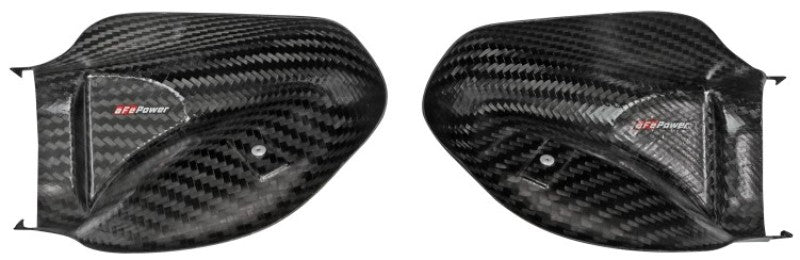aFe 58-10005SC Momentum Black Series Carbon Fiber Dynamic Air Scoop - BMW M5 (F90) 18-19