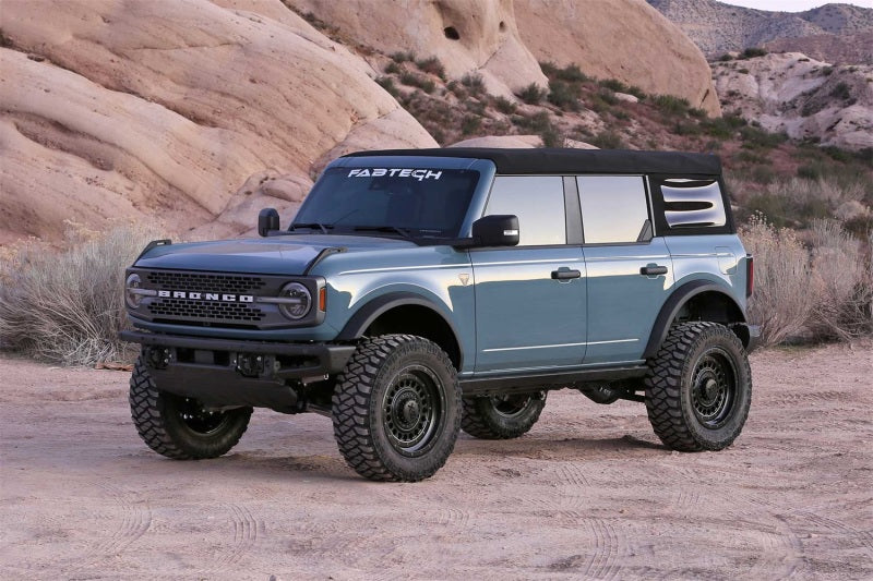 Fabtech FTS22350 21-24 Ford Bronco 4WD Heavy Duty Driver & Passenger Tie Rod Assembly Kit