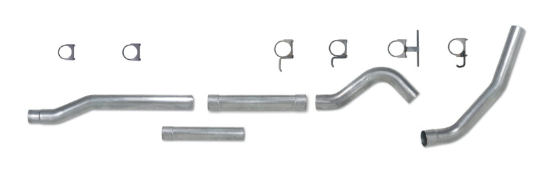 Diamond Eye Performance K4338A-RP Diamond Eye KIT 4in CB MFLR RPLCMENT PIPE SGL AL: 03-07 FORD 6.0L F250/F350 (Extended Cab Only)