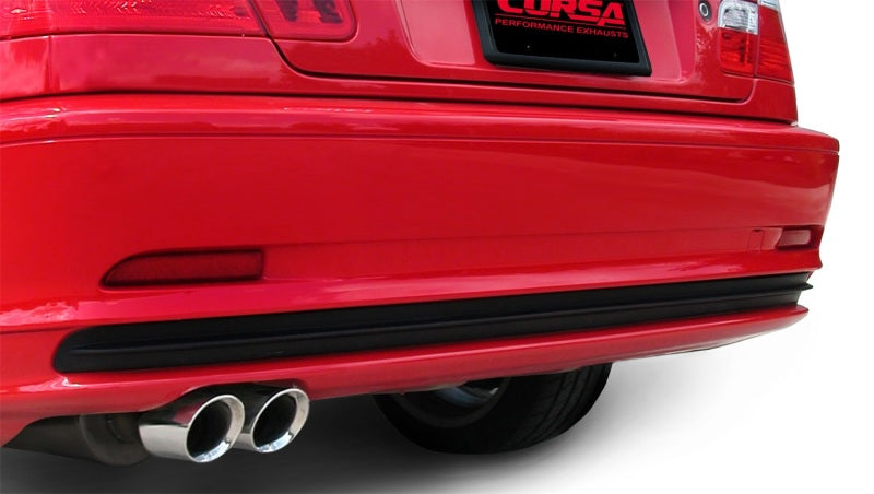 CORSA Performance 14559 Corsa 2001-2006 BMW 325i/ci Convertible E46 Polished Sport Axle-Back Exhaust