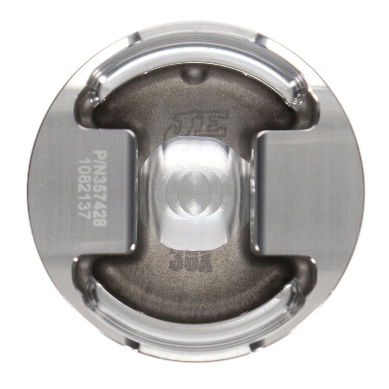 JE Pistons 357427 Honda L15B Turbo 73mm Bore 9.5:1 CR -13.4cc Dome Piston Set - Set of 4