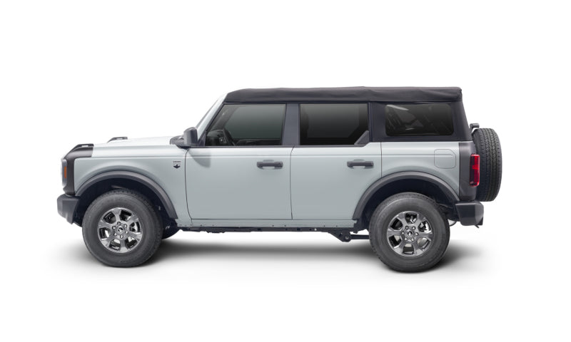 Bushwacker 14124 21-22 Ford Bronco (2/4 Door) Trail Armor Rear Corner (2pc Rear) - Tex. Black