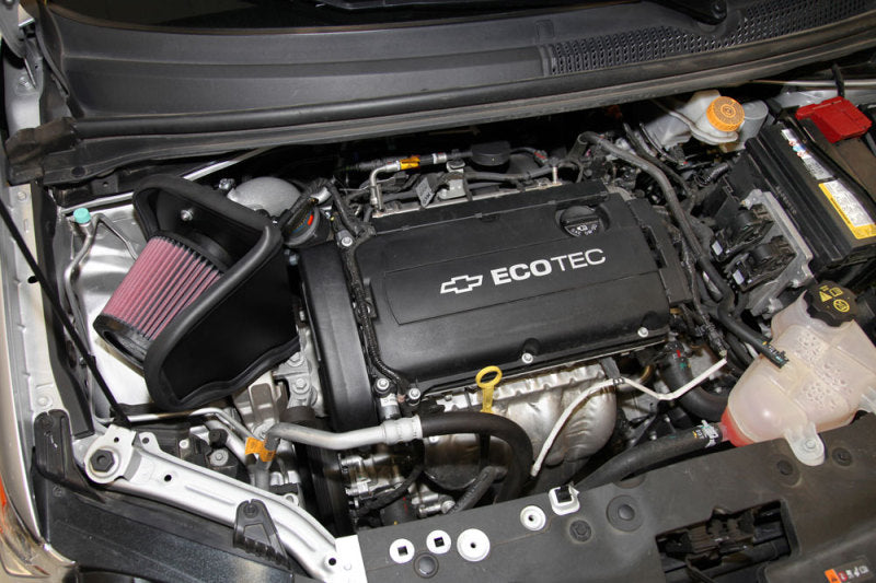 K&N Engineering 69-4525TS K&N 12 Chevy Sonic 1.8L Silver Typhoon Cold Air Intake