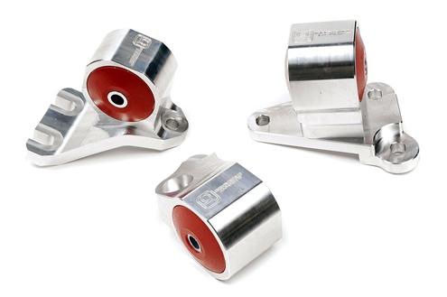 Innovative Mounts B29550-75A Innovative 92-95 Civic H-Series Silver Aluminum Mounts 75A Bushings