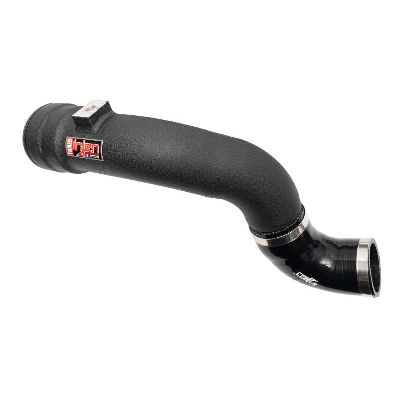 Injen SES9004ICPCWB 17-22 Ford F250/F/350/F-450/F-550 V8-6.7L Turbo Diesel Wrnkl Blk Intercooler Cold Side Piping