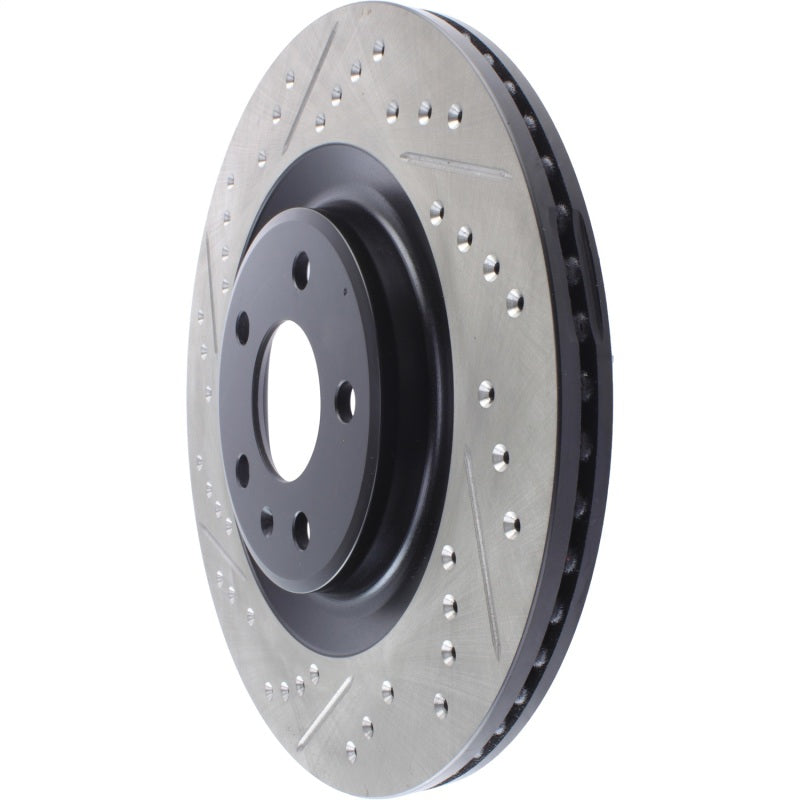 Stoptech 127.33137R StopTech Slotted & Drilled Sport Brake Rotor
