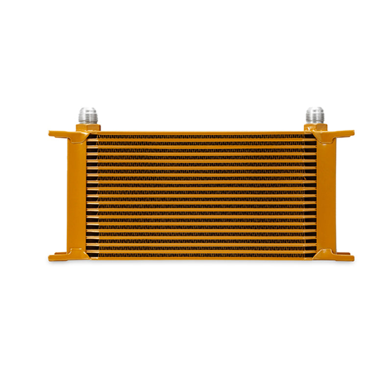 Mishimoto MMOC-19G Universal 19 Row Oil Cooler - Gold