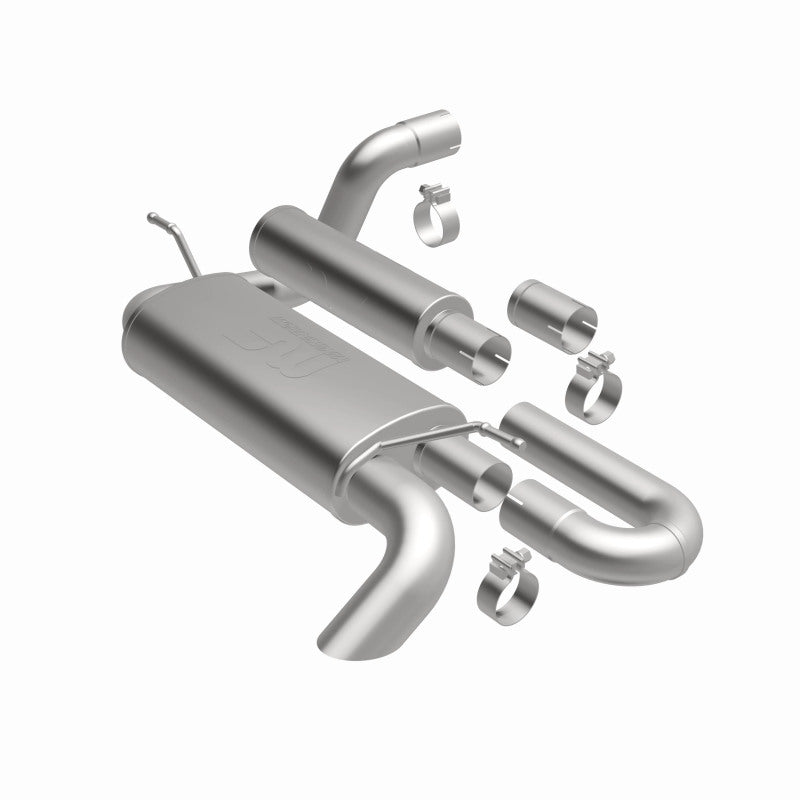 Magnaflow 19620 MagnaFlow 18-23 Jeep Wrangler JL 2.0L/3.6L Overland Series Axle-Back Exhaust