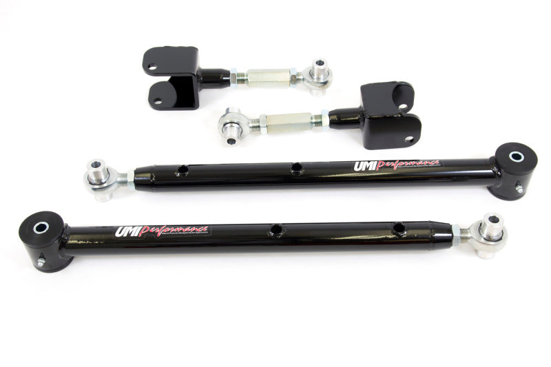 UMI Performance 401417-B 68-72 GM A-Body Adjustable Upper & Lower Control Arm Kit