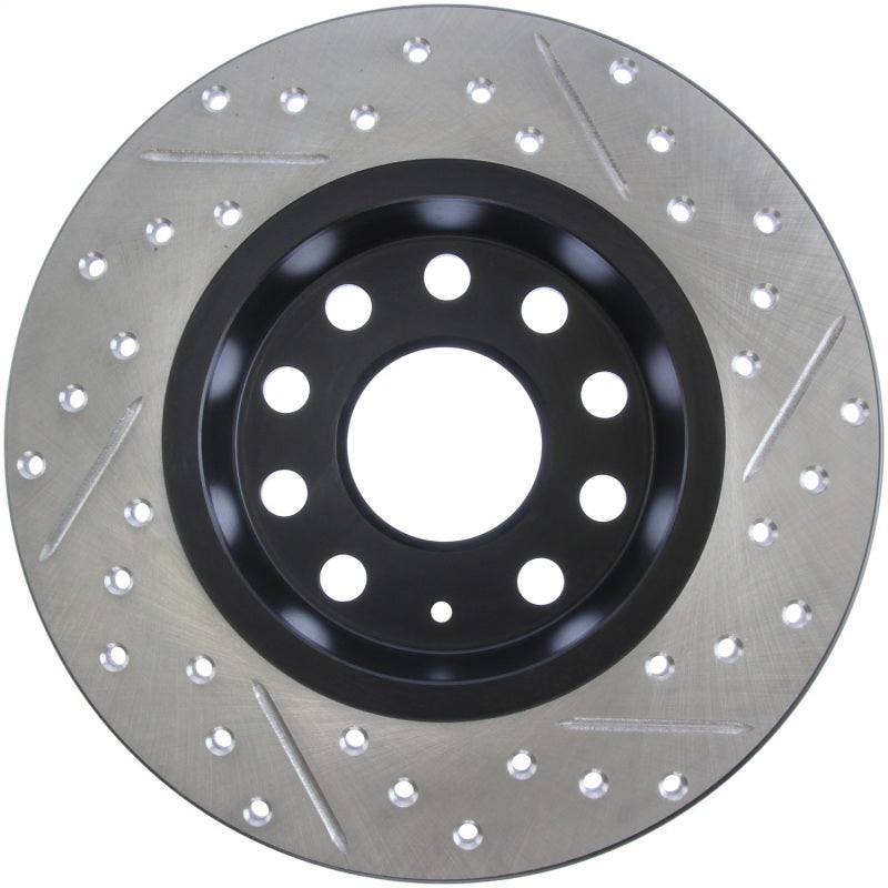 Stoptech 127.33131R StopTech Slotted & Drilled Sport Brake Rotor