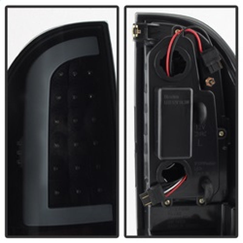 SPYDER 9038556 xTune 05-15 Toyota Tacoma (Excl LED Tail Lights) LED Tail Lights - Blk Smk (ALT-ON-TT05-LBLED-BSM)