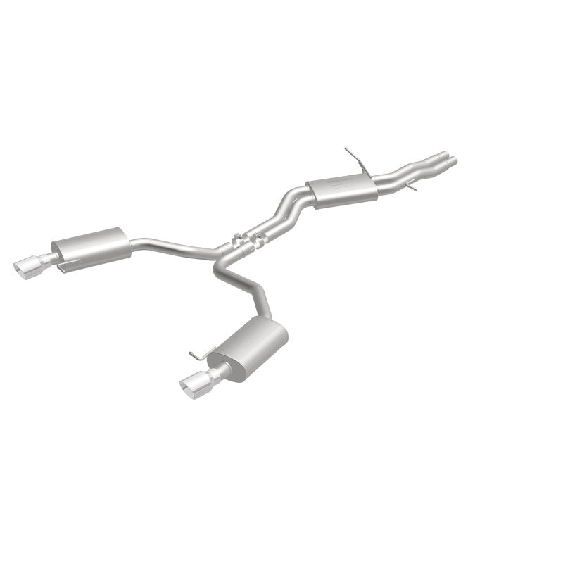 Magnaflow 19159 MagnaFlow Sys C/B 12-15 Audi A6 / A7 3.0L V6 SS 2.5in Dual Split Rear Ext 4in Tips