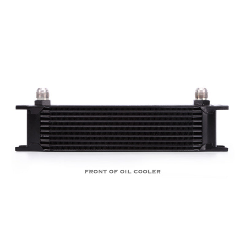 Mishimoto MMOC-UBK Universal 10 Row Oil Cooler Kit - Black