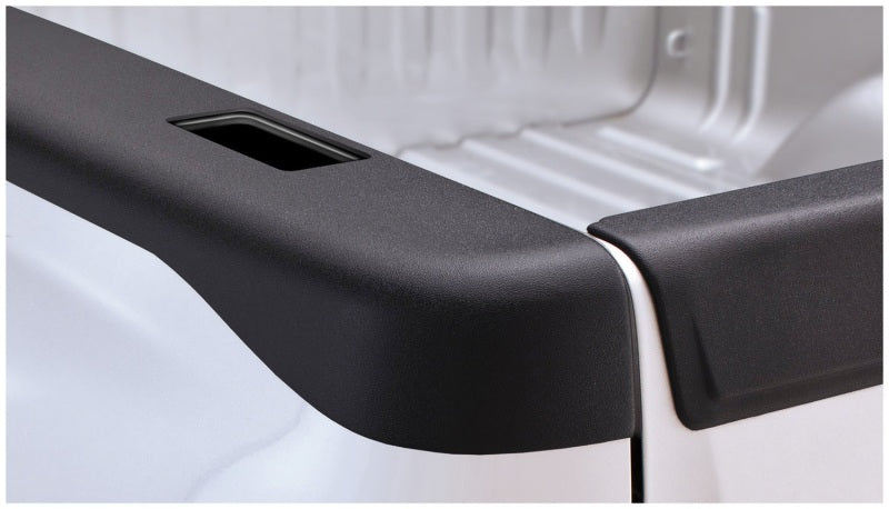 Bushwacker 48527 07-13 GMC Sierra 1500 Fleetside Bed Rail Caps 78.7in Bed - Black