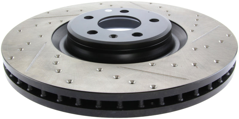 Stoptech 127.33134L StopTech Slotted & Drilled Sport Brake Rotor