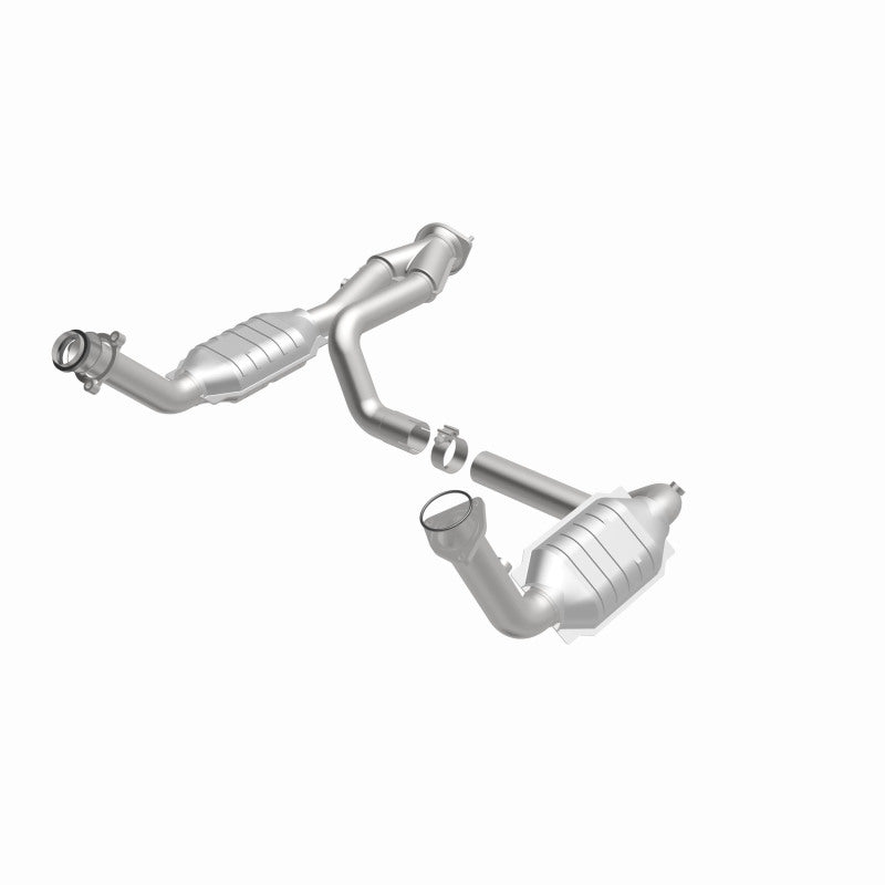 Magnaflow 93419 MagnaFlow Conv DF 02-06 Cadillac Escalade / 02-06 Chevy Avalanche 5.3L Dual Conv Y-Pipe Assembly 2WD