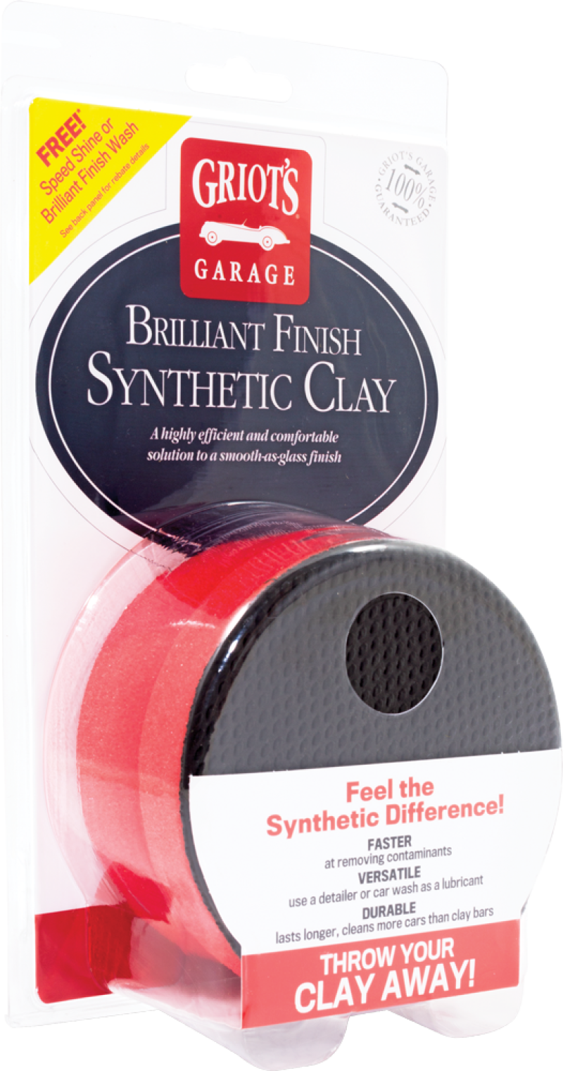 Griots Garage 10691 Brilliant Finish Synthetic Clay
