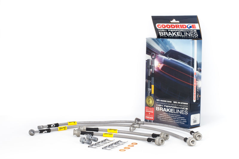 Goodridge 20117 15-18 Honda Fit SS Brake Line Kit