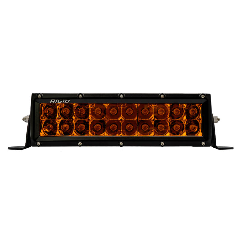 Rigid Industries 110223 E-Series 10in. Spot w/ Amber PRO Lens