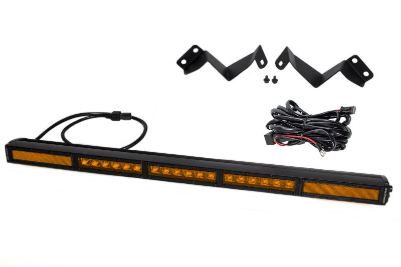 Diode Dynamics DD6075 16-21 Toyota Tacoma SS30 Stealth Lightbar Kit - Amber Combo