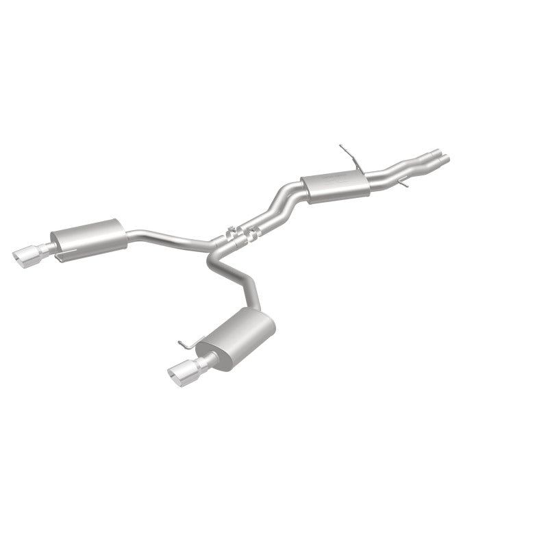 Magnaflow 19159 MagnaFlow Sys C/B 12-15 Audi A6 / A7 3.0L V6 SS 2.5in Dual Split Rear Ext 4in Tips