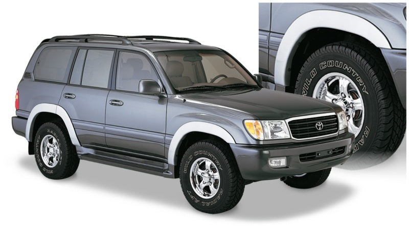 Bushwacker 30901-02 98-07 Toyota Land Cruiser OE Style Flares 4pc - Black