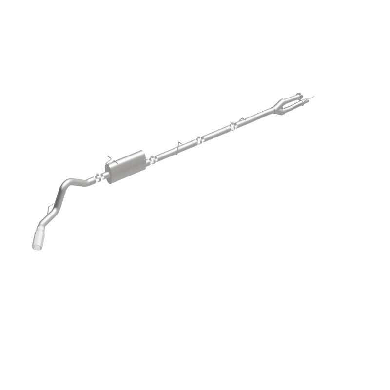 Magnaflow 19174 MagnaFlow Sys C/B 11-15 Ford Super Duty F250 6.2L EC CC, SS 3.5in Single Rear Pass Side Ext 5in Tip