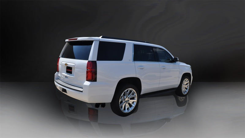 CORSA Performance 14859BLK Corsa 2015-2020 ack Exhaust Sport 3in Single Side Twin Black 4in Tips 2015 Chevy Tahoe/GMC Yukon