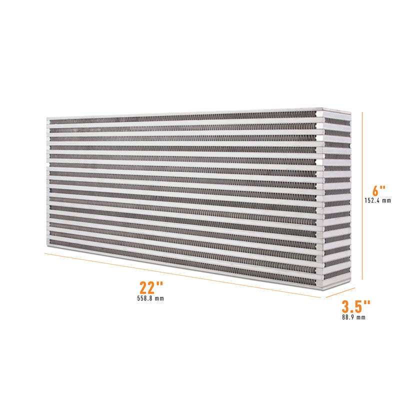 Mishimoto MMUIC-09 Universal Air-to-Air Intercooler Core - 22in / 6in / 3.5in