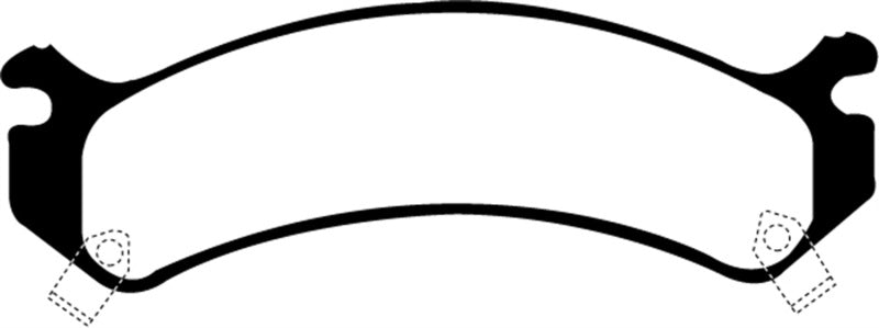 EBC DP61305 02 Chevrolet Avalanche 8.1 (2500) Greenstuff Front Brake Pads