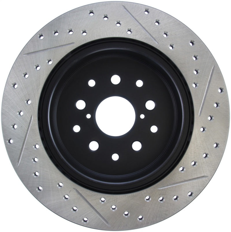 Stoptech 127.44105R StopTech 5/93-98 Toyota Supra Right Rear Slotted & Drilled Rotor