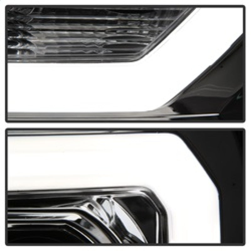 SPYDER 5083647 Spyder GMC Sierra 1500/2500/3500 07-13 V2 Projector Headlights - Chrome PRO-YD-GS07V2-LBDRL-C