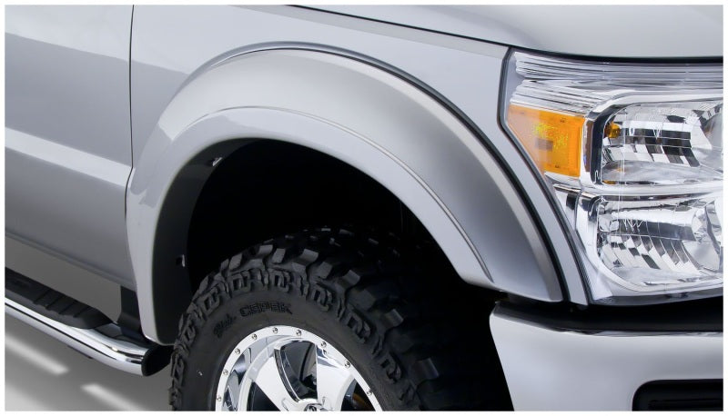 Bushwacker 20932-02 11-16 Ford F-350 Super Duty Styleside Extend-A-Fender Style Flares 4pc - Black
